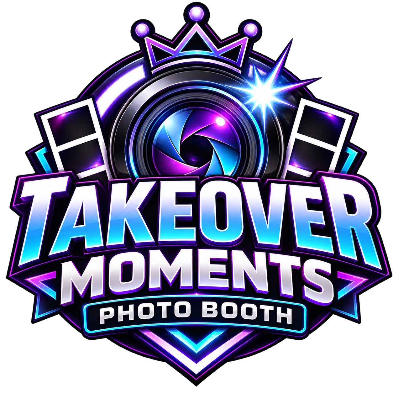 TakeOver Moments Photo Booth logo